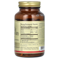 Solgar, Naturally Sourced Vitamin E, 268 mg (400 IU), 100 Softgels UPC 033984035416 | HiLife Vitamins