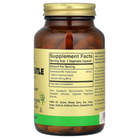 Solgar, Milk Thistle, 100 Vegetable Capsules UPC 033984039728 | HiLife Vitamins