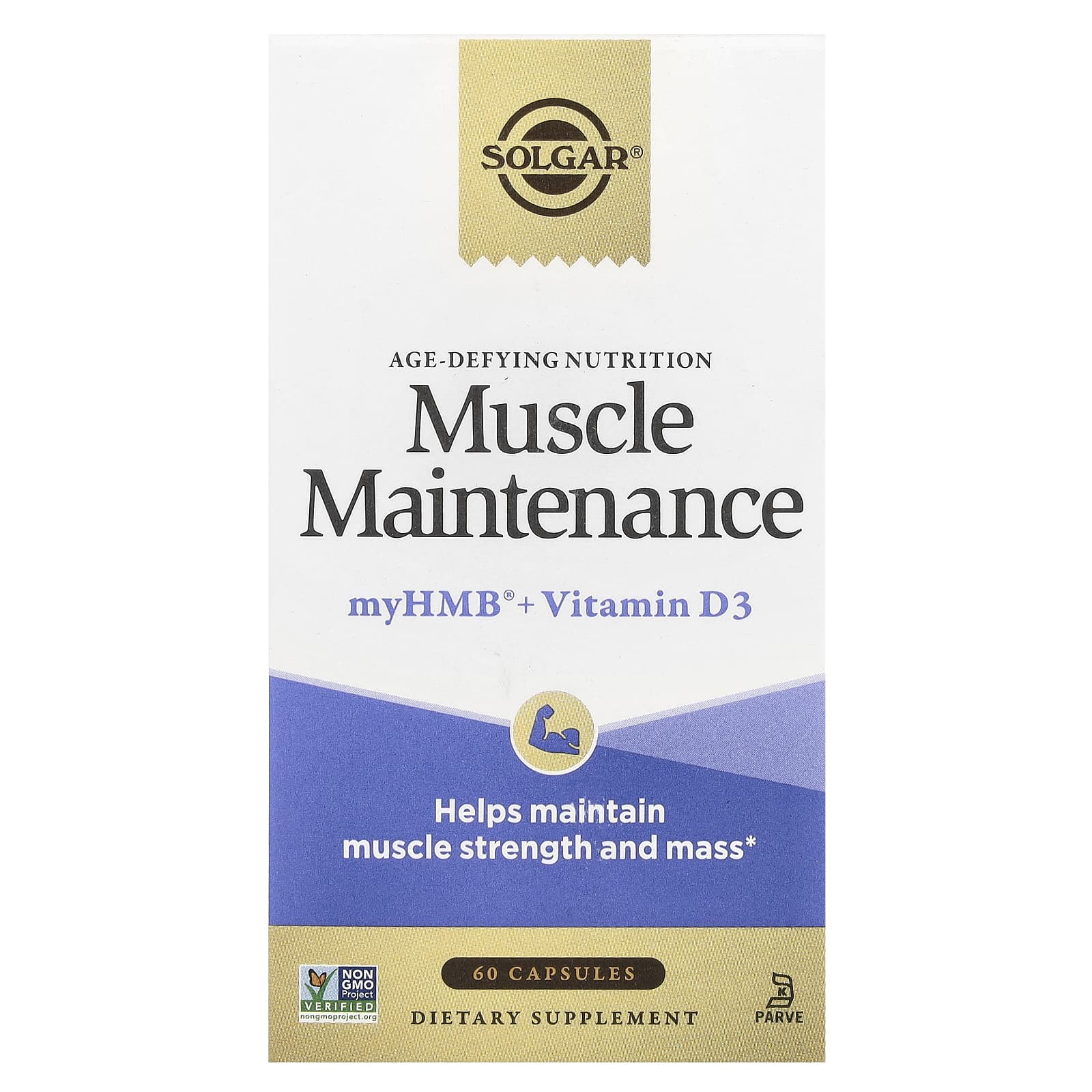 Solgar, Age-Defying Nutrition, Muscle Maintenance, 60 Capsules UPC 810122620259 | HiLife Vitamins