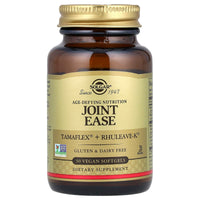 Solgar, Age Defying Nutrition, Joint Ease, 30 Vegan Softgels UPC 810122620266 | HiLife Vitamins