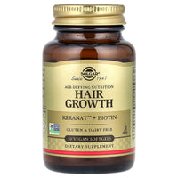 Solgar, Age-Defying Nutrition, Hair Growth, 30 Vegan Softgels UPC 810122620273 | HiLife Vitamins