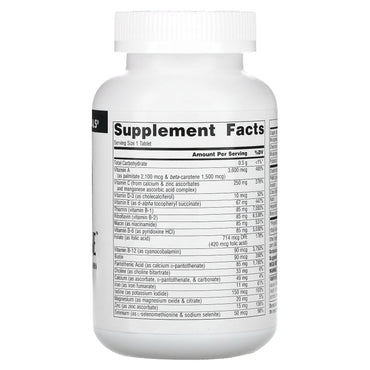Source Naturals, Mega-One™, 180 Tablets UPC 021078000105 | HiLife Vitamins
