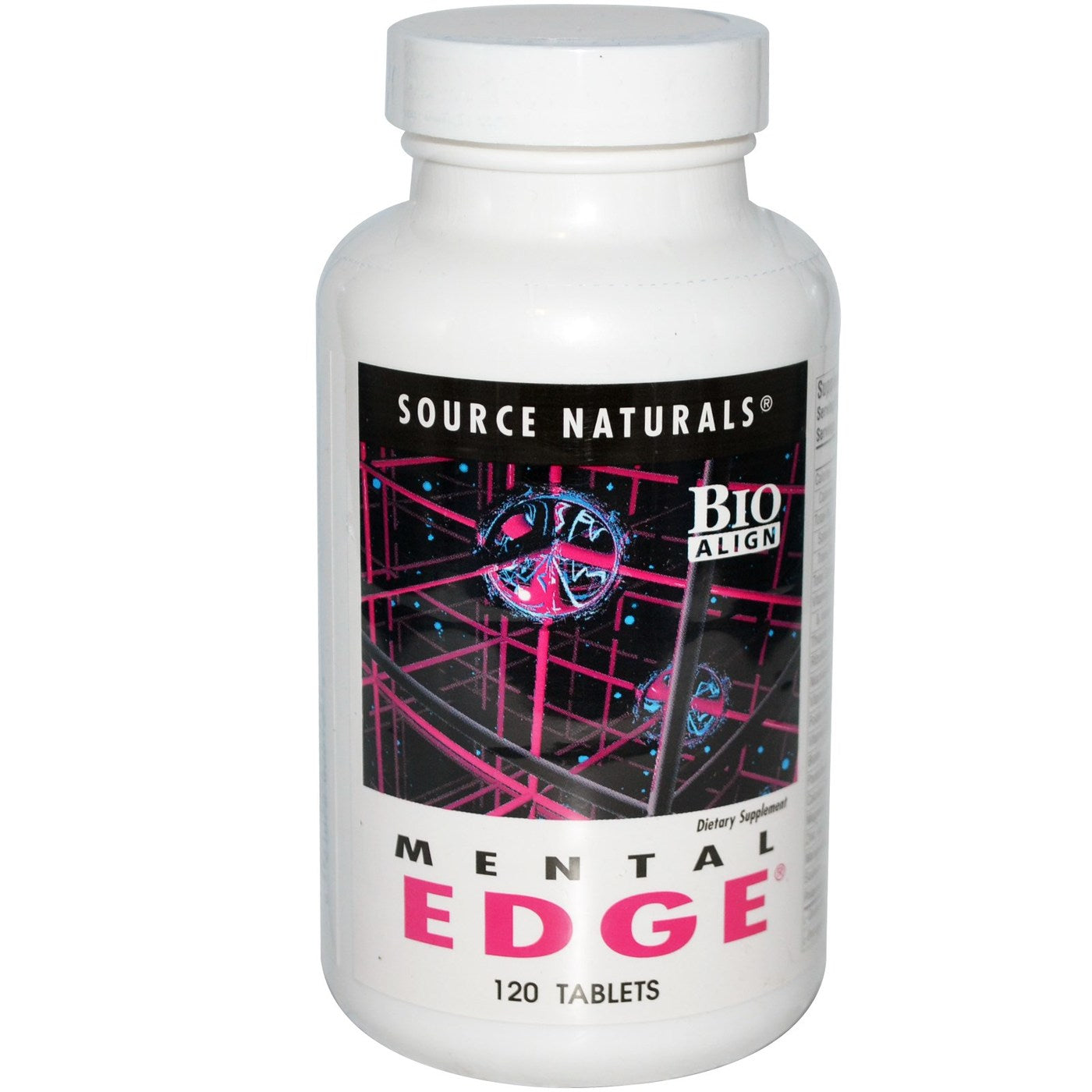 Source Naturals, Mental Edge, 120 Tablets - 021078000136 | Hilife Vitamins