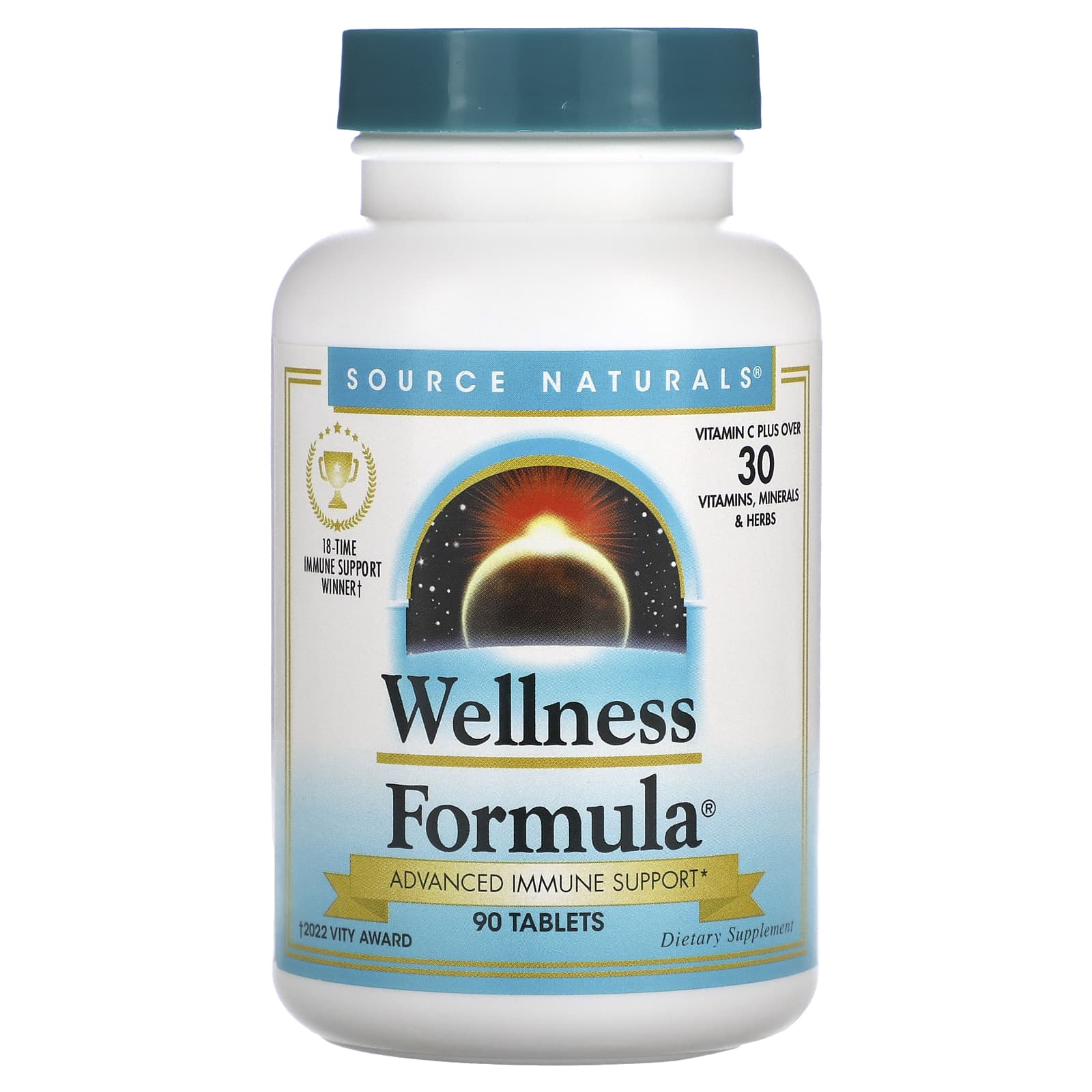 Source Naturals, Wellness Formula, 90 Tablets UPC 021078000228 | Hilife Vitamins
