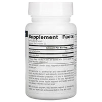 Source Naturals, Alpha Lipoic Acid 50 mg, 100 Tablets UPC 021078000235 | Hilife Vitamins