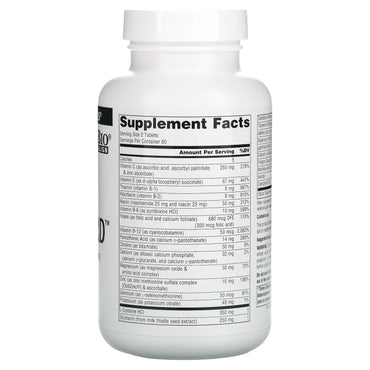 Source Naturals, Liver Guard, 120 Tablets UPC 021078001096 | Hilife Vitamins