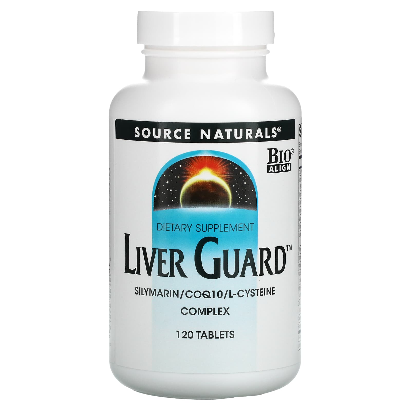Source Naturals, Liver Guard, 120 Tablets UPC 021078001096 | Hilife Vitamins