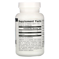 Source Naturals, L-Methionine, 100 Gm UPC 021078001454 | Hilife Vitamins
