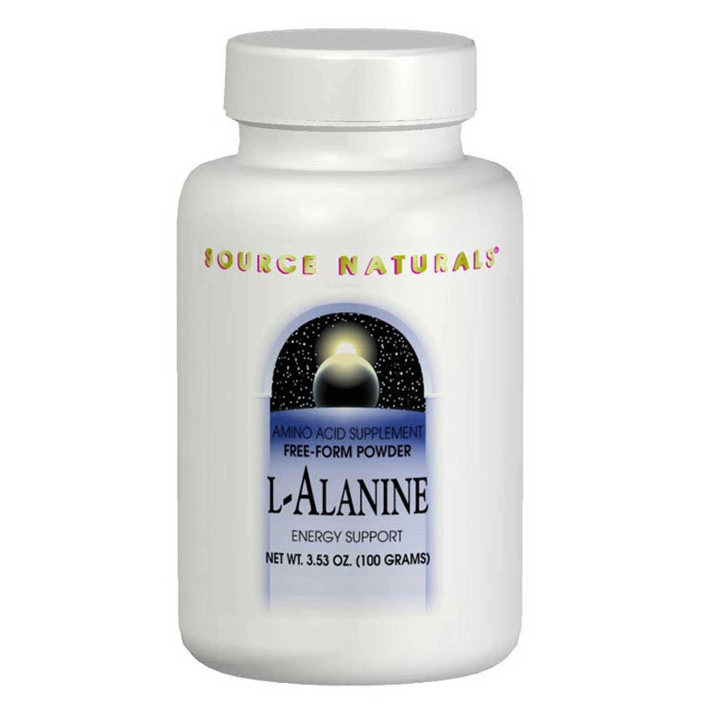 Source Naturals, L-Alanine, 100 Gm UPC 021078001485 | Hilife Vitamins