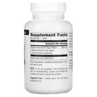 Source Naturals, Blue-Green Algae, Freeze Dried 500 mg, 200 Tablets UPC 021078001737 | Hilife Vitamins