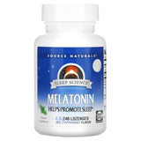 Source Naturals, Sleep Science Melatonin 2.5 mg Peppermint, 240 Tablets - 021078002048 | Hilife Vitamins