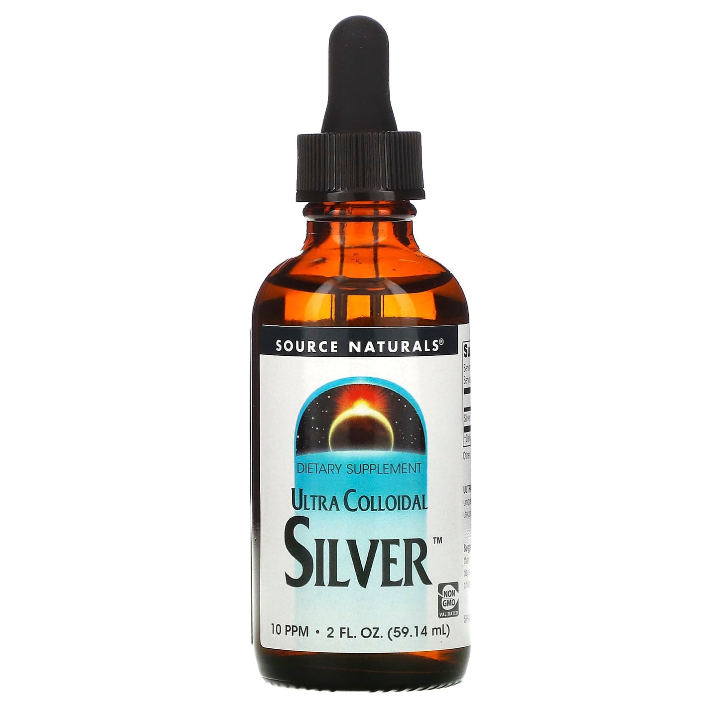 Source Naturals, Ultra Colloidal Silver 10 Ppm, 2 Oz - 021078002208 | Hilife Vitamins