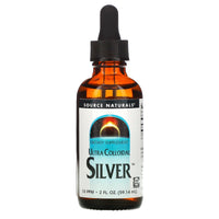 Source Naturals, Ultra Colloidal Silver 10 Ppm, 2 Oz - 021078002208 | Hilife Vitamins