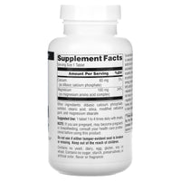 Source Naturals, Magnesium Chelate 100 mg, 250 Tablets UPC 021078003182 | Hilife Vitamins