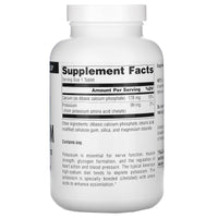 Source Naturals, Potassium 99 mg, 250 Tablets UPC 021078003212 | Hilife Vitamins