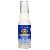 Source Naturals, Sleep Science Melatonin Nutraspray 1.5 mg Orange, 2 Oz UPC 021078003281 | HiLife Vitamins