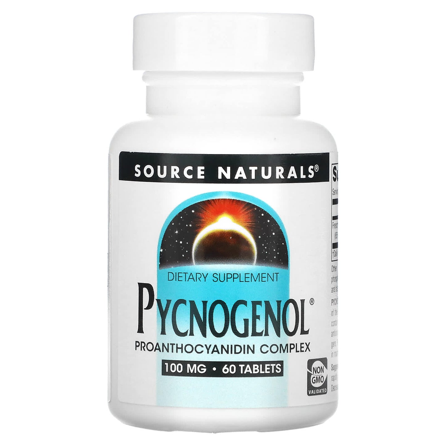 Source Naturals, Pycnogenol 100 mg, 60 Tablets - 021078003335 | Hilife Vitamins