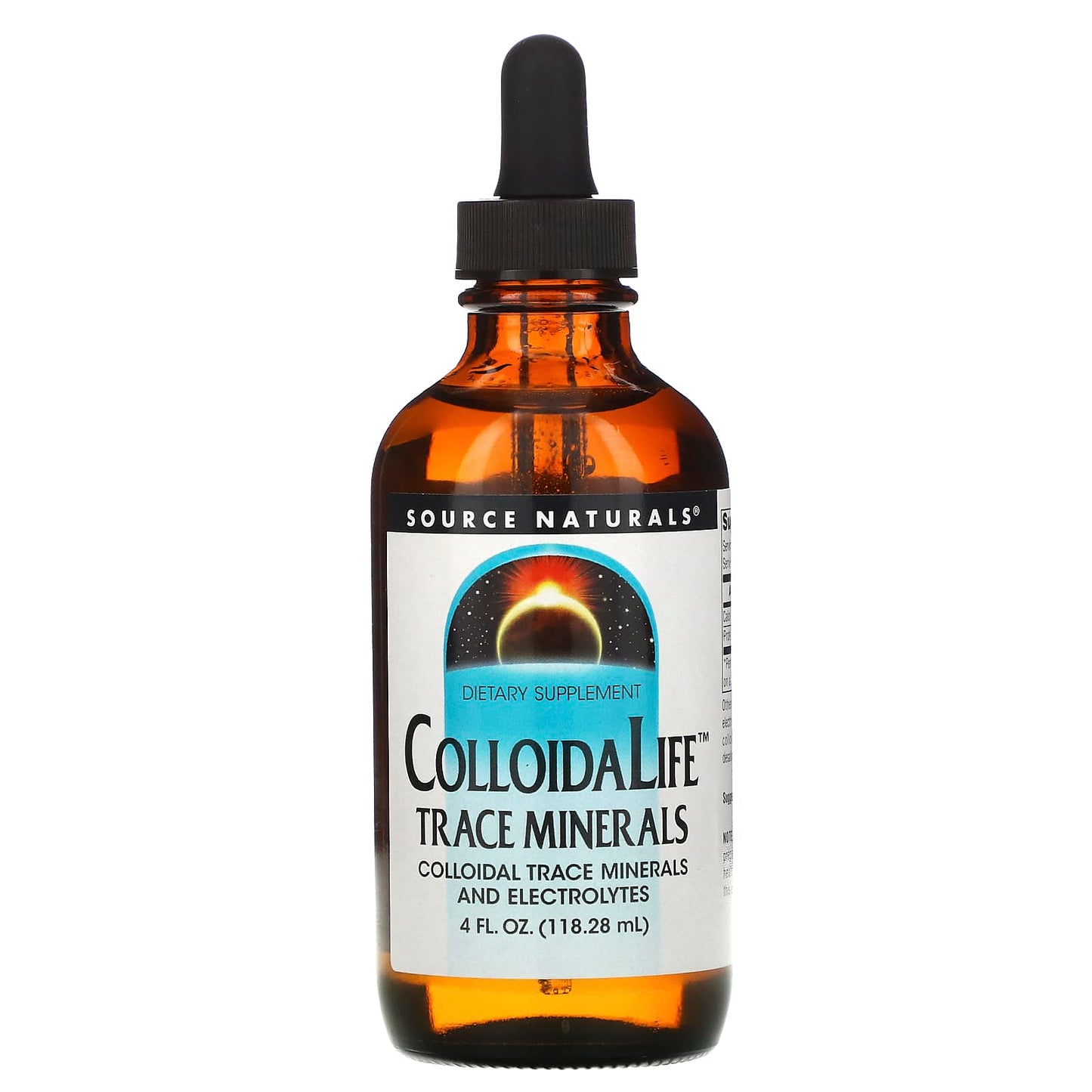 Source Naturals, ColloidaLife™ Trace Minerals, 4 Fl Oz oz UPC 021078003533 | Hilife Vitamins
