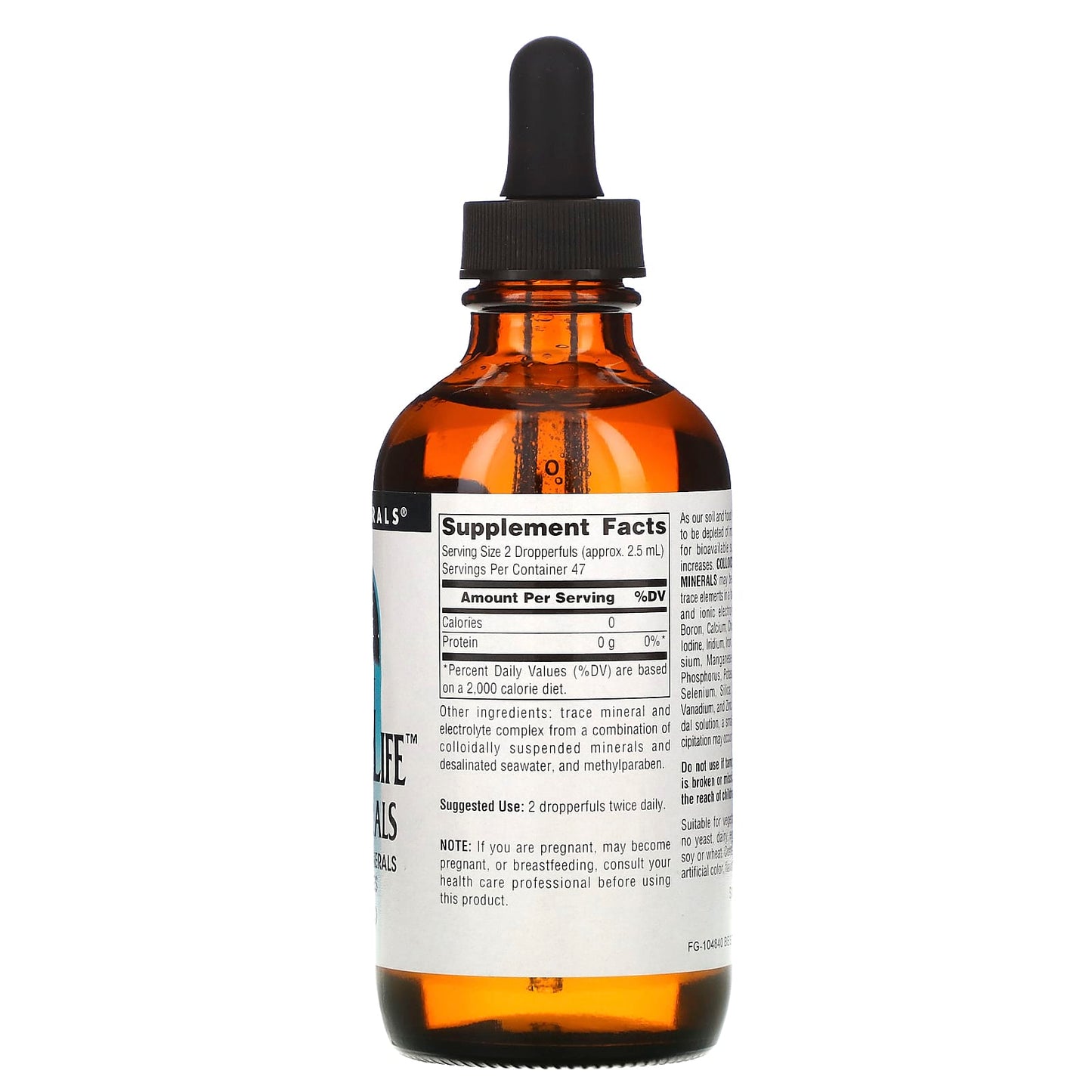 Source Naturals, ColloidaLife™ Trace Minerals, 4 Fl Oz oz UPC 021078003533 | Hilife Vitamins