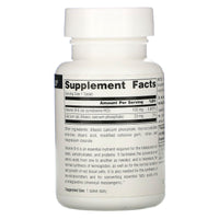 Source Naturals, Vitamin B-6 100 mg, 100 Tablets UPC 021078004134 | Hilife Vitamins