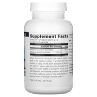Source Naturals, Vitamin C - Sodium Ascorbate, 8 Oz Ounces UPC 021078004424 | Hilife Vitamins