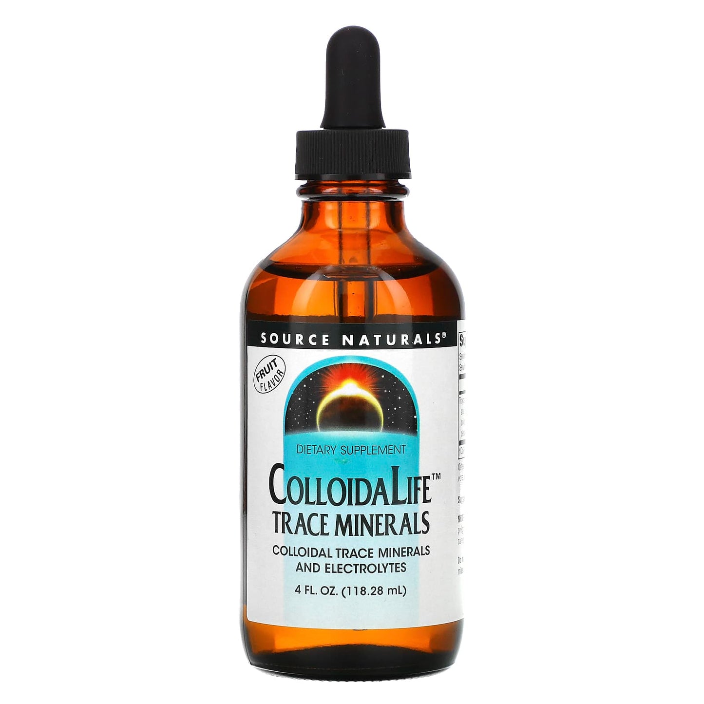 Source Naturals, ColloidaLife™ Trace Minerals Fruit, 4 Fl Oz oz UPC 021078005292 | Hilife Vitamins