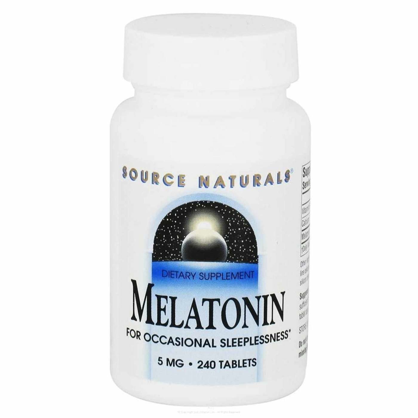 Source Naturals, Sleep Science Melatonin 5 mg, 240 Tablets UPC 021078005582 | Hilife Vitamins