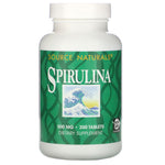 Source Naturals, Spirulina 500 mg, 200 Tablets UPC 021078006381 | Hilife Vitamins