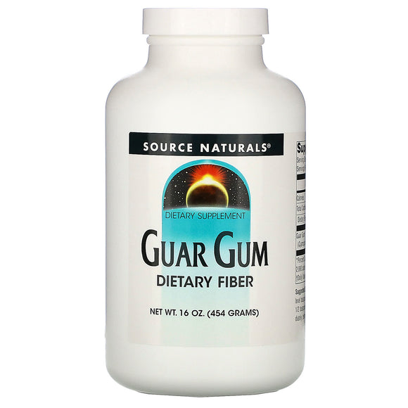 Source Naturals, Guar Gum, 16 Oz Liquid - 021078006701 | Hilife Vitamins