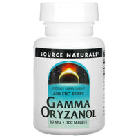 Source Naturals, Gamma Oryzanol 60 mg, 100 Tablets UPC 021078006848 | Hilife Vitamins