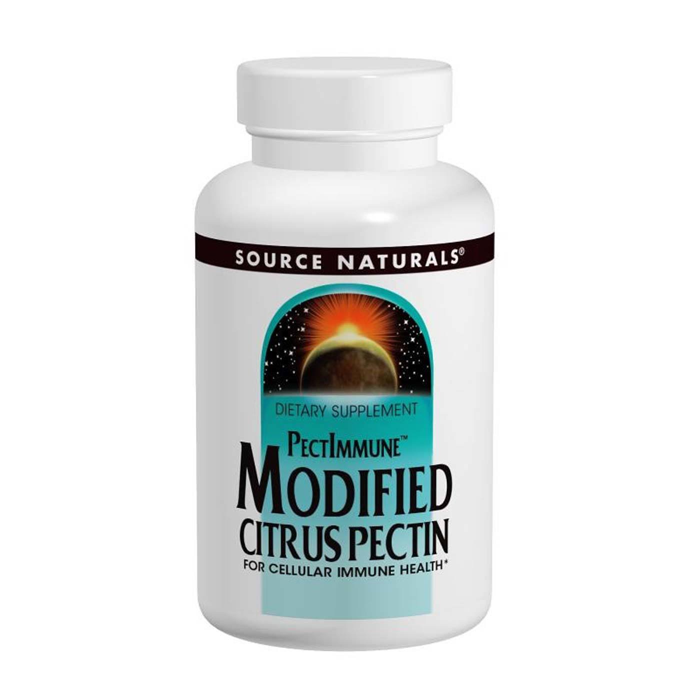 Source Naturals, Modified Citrus Pectin, Pectimmune, 200 Grams UPC 021078007029 | Hilife Vitamins