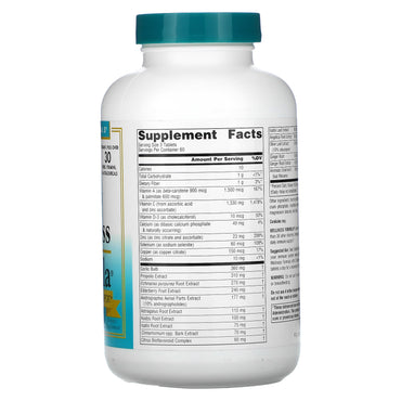 Source Naturals, Wellness Formula, 180 Tablets UPC 021078008231 | HiLife Vitamins