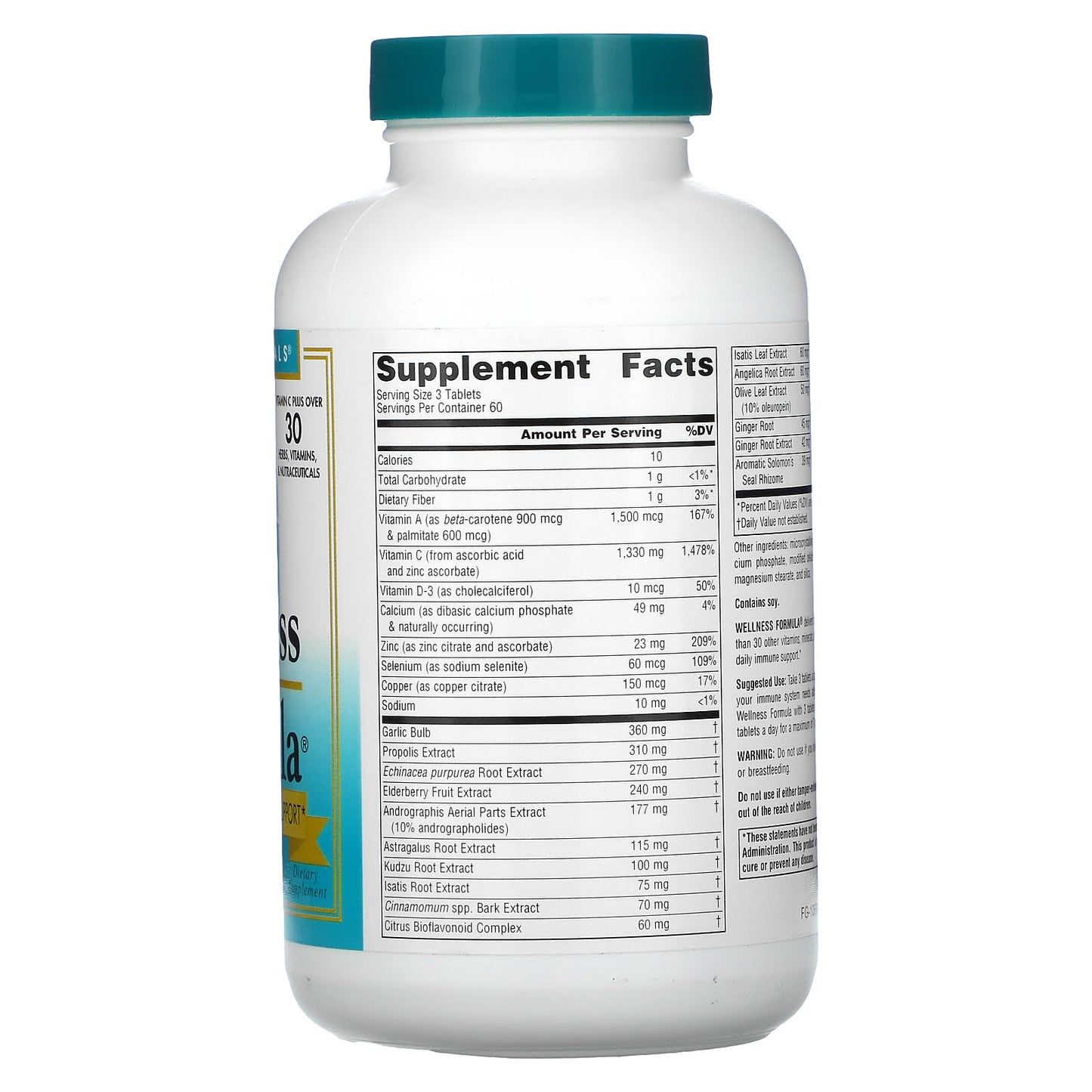 Source Naturals, Wellness Formula, 180 Tablets