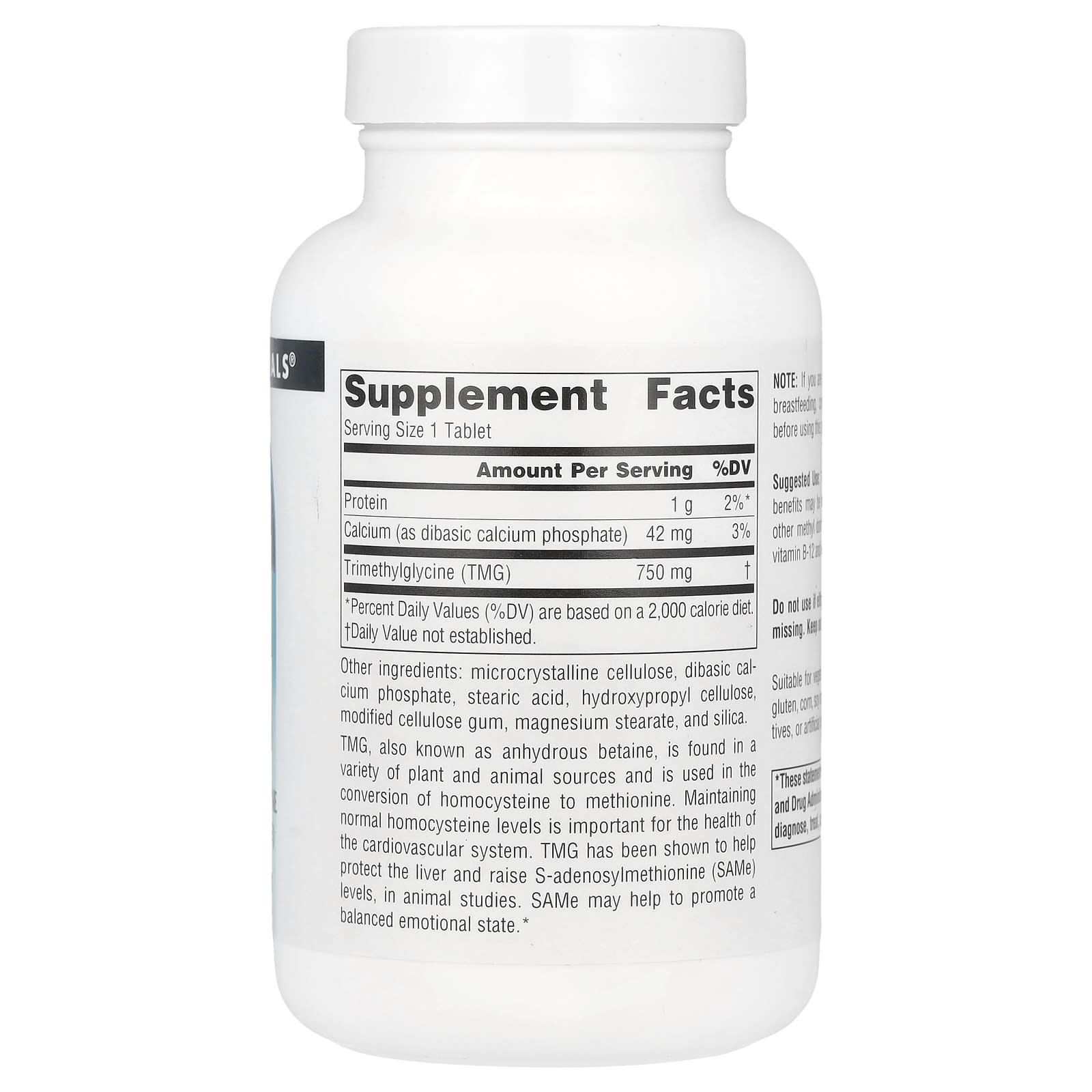 Source Naturals, T mg 750 mg, 120 Tablets UPC 021078008774 | Hilife Vitamins