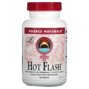 Source Naturals, Eternal Woman™ HotFlash®, 90 Tablets - 021078009146 | Hilife Vitamins