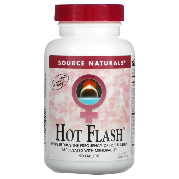 Source Naturals, Eternal Woman™ HotFlash®, 90 Tablets - 021078009146 | Hilife Vitamins