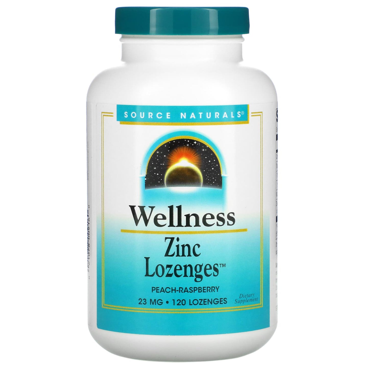 Source Naturals, Wellness Zinc Lozenges™ 23 mg, 120 Tablets UPC 021078009160 | Hilife Vitamins