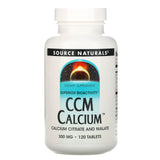 Source Naturals, CCM Calcium™ 300 mg, 120 Tablets - 021078009597 | Hilife Vitamins