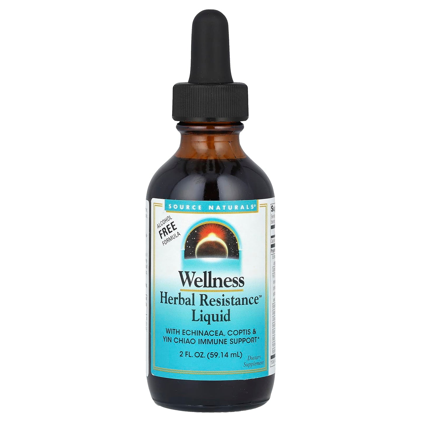 Source Naturals, Wellness Herbal Resistance™ Alcohol Free, 2 Oz UPC 021078011613 | Hilife Vitamins