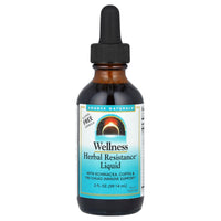 Source Naturals, Wellness Herbal Resistance™ Alcohol Free, 2 Oz UPC 021078011613 | Hilife Vitamins