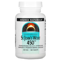 Source Naturals, St. John's Wort 450™ 450 mg, 180 Tablets UPC 021078011774 | Hilife Vitamins