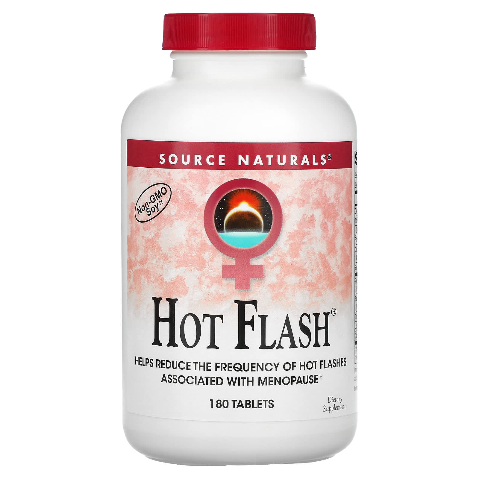 Source Naturals, Eternal Woman Hotflash, 180 Tablets UPC 021078011910 | HiLife Vitamins