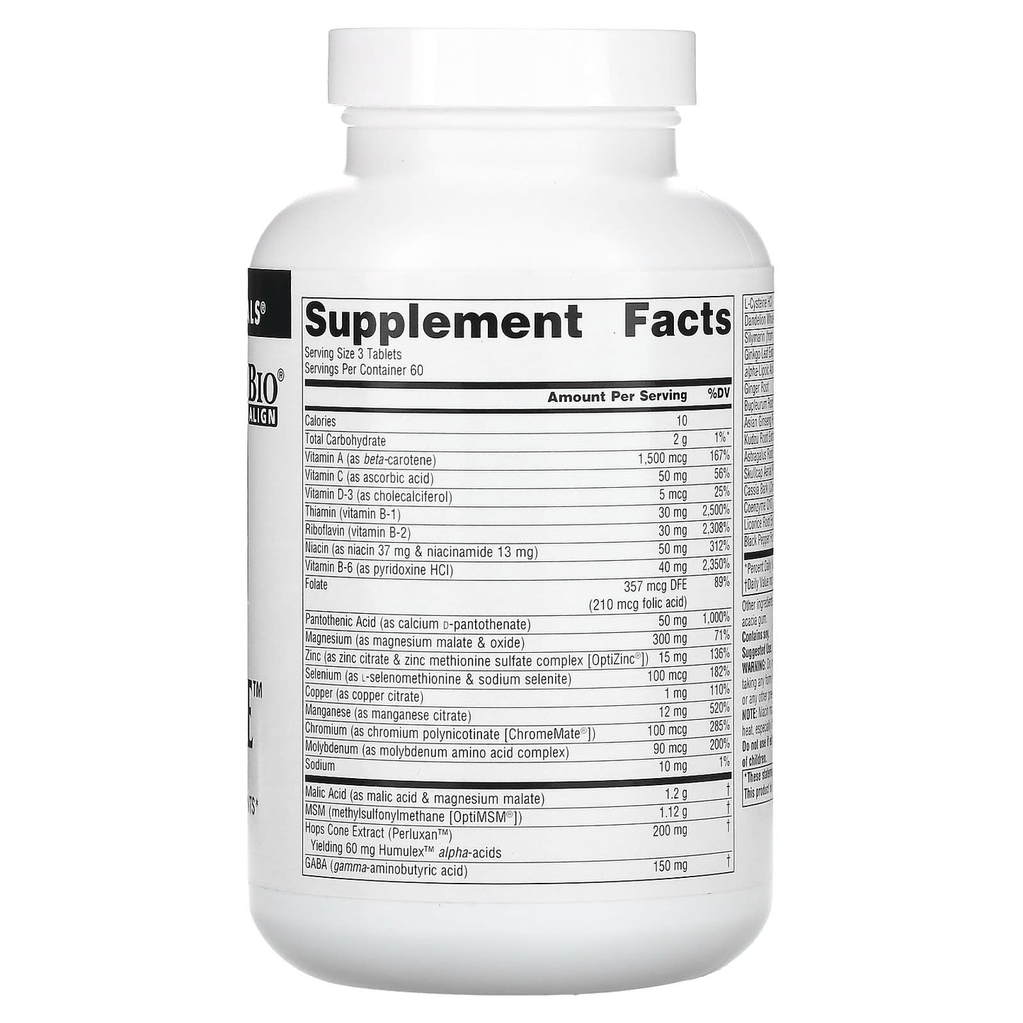 Source Naturals, Fibro-Response™, 180 Tablets UPC 021078012184 | Hilife Vitamins