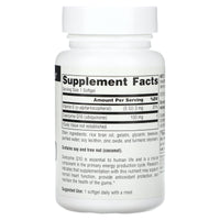 Source Naturals, Coenzyme Q10 100 mg, 60 Softgels UPC 021078012269 | Hilife Vitamins