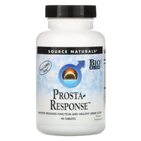Source Naturals, Prosta-Response, 90 Tablets UPC 021078012955 | Hilife Vitamins
