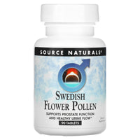 Source Naturals, Swedish Flower Pollen, 90 Tablets UPC 021078012979 | Hilife Vitamins