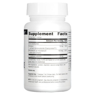 Source Naturals, Reduced Glutathione Complex 50 mg Orange, 100 Tablets UPC 021078013051 | Hilife Vitamins