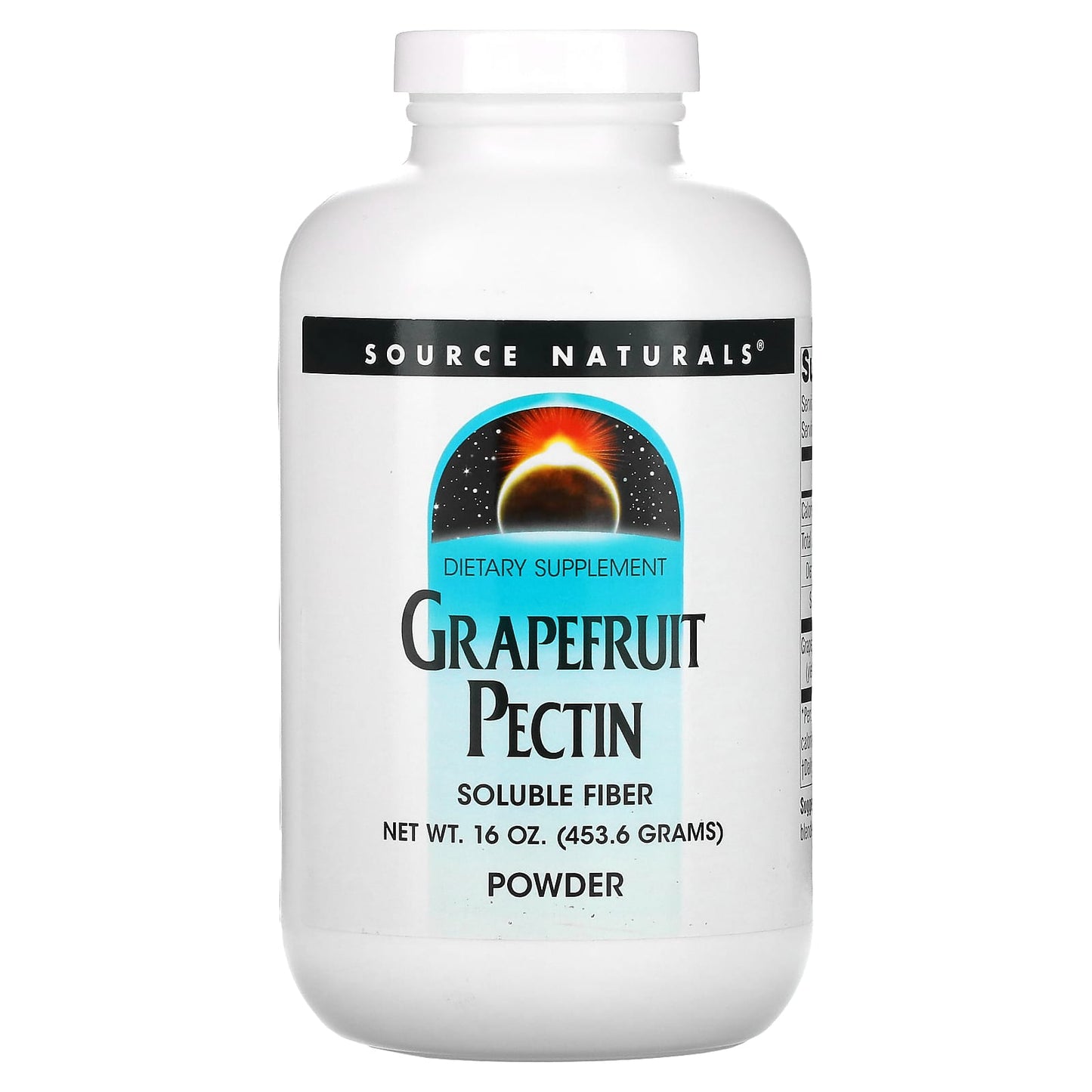 Source Naturals, Grapefruit Pectin, 16 Oz oz UPC 021078013105 | Hilife Vitamins