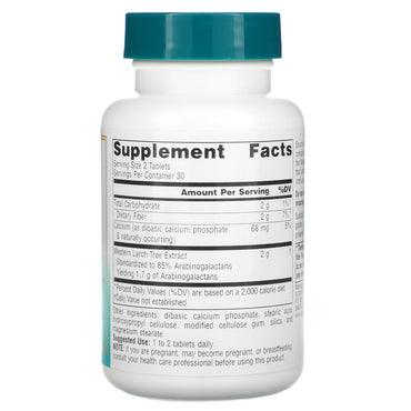 Source Naturals, Wellness Larch Extract™ 1000 mg, 60 Tablets UPC 021078013242 | Hilife Vitamins
