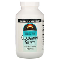 Source Naturals, Glucosamine Sulfate, 16 Oz oz UPC 021078013655 | Hilife Vitamins